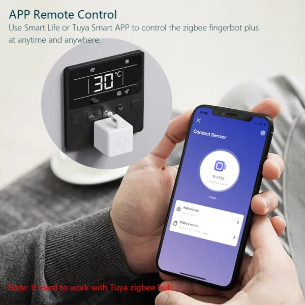 Cubo inteligente apertador de botão com Alexa (veja o vídeo do produto na descrição) - Image 2