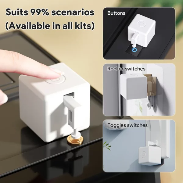 Cubo inteligente apertador de botão com Alexa (veja o vídeo do produto na descrição) - Image 5